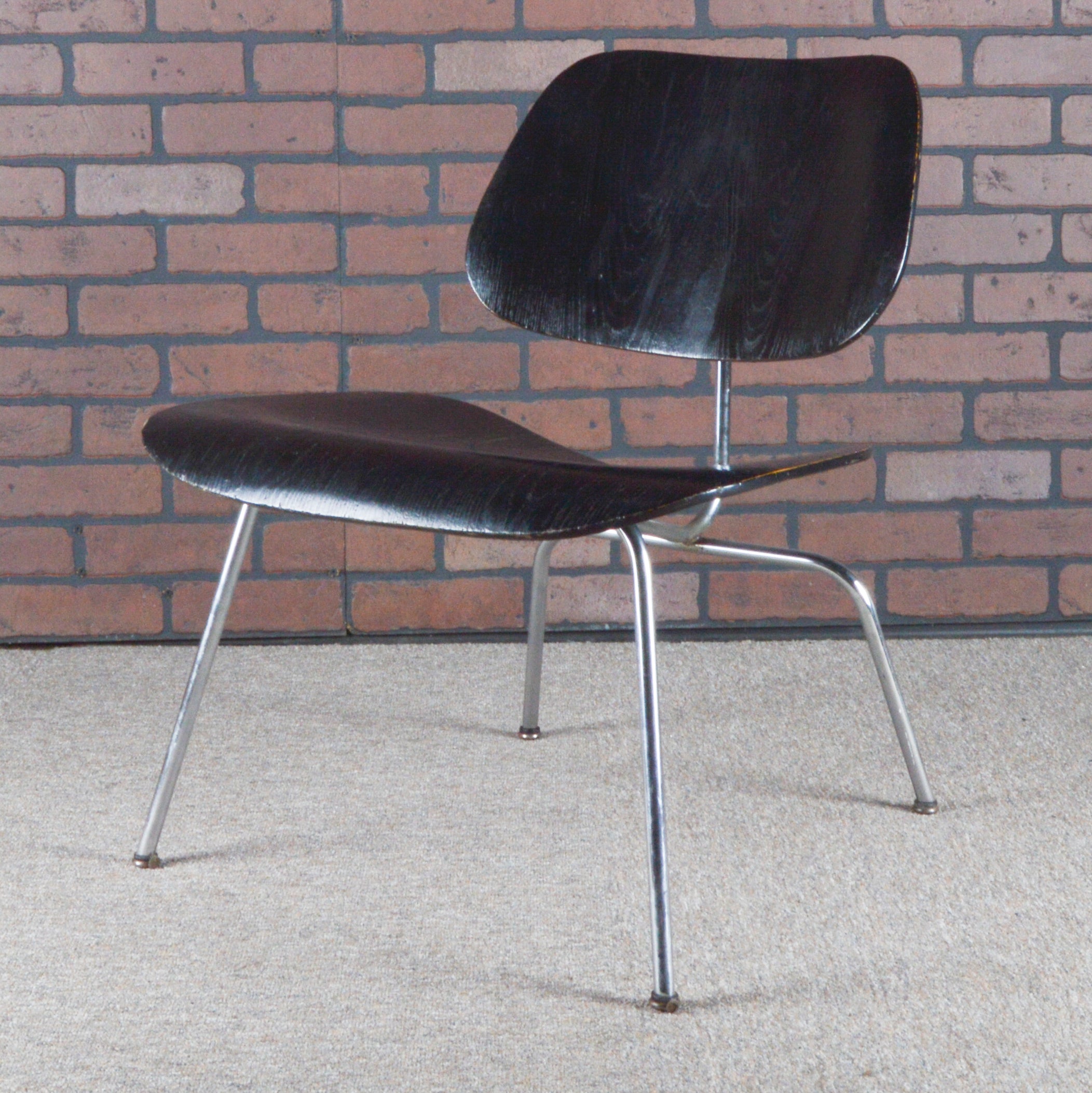 Eames Vintage 1st Edition LCM Plywood Lounge Chair Manufactured by Evans - Ebony