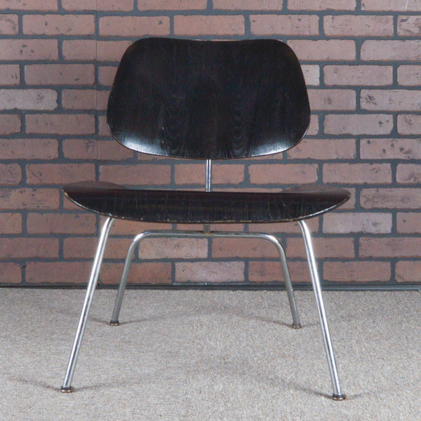 Eames Vintage 1st Edition LCM Plywood Lounge Chair Manufactured by Evans - Ebony