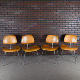 Eames DCM Plywood Dining Chairs 1st Edition Evans Production Set of 4