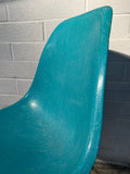Eames DSX Fiberglass Shell Chairs for Herman Miller - Vintage Turquoise