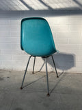 Eames DSX Fiberglass Shell Chairs for Herman Miller - Vintage Turquoise