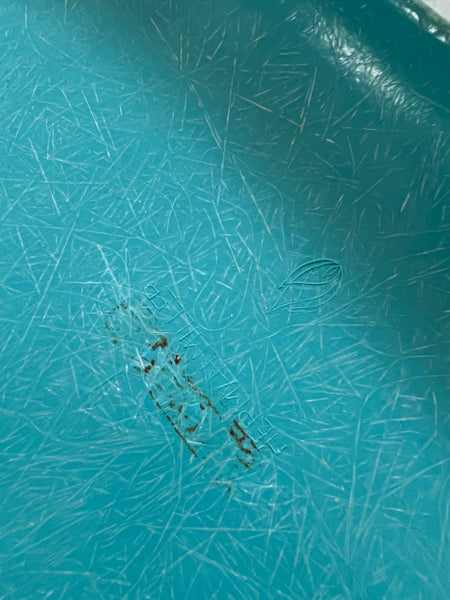 Eames DSX Fiberglass Shell Chairs for Herman Miller - Vintage Turquoise