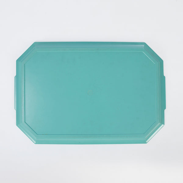 Sea Things Serving Trays Manufactured by Waverly - Turquoise & Gold- Rectangle
