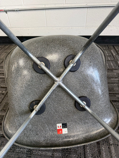Eames 1st Edition Zenith 'Rope Edge' for Herman Miller - Elephant Grey