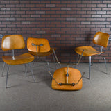 Eames DCM Plywood Dining Chairs 1st Edition Evans Production Set of 4