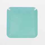 Sea Things Serving Trays Manufactured by Waverly - Turqoise & Gold - Square