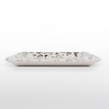 Sea Things Serving Trays Manufactured by Waverly - White & Black - Square